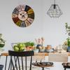 Decorative Wall Clock,Silents Battery Operated Wall Clock Silents None Ticking Wall Clocks Sweeps Movement Easy To Read