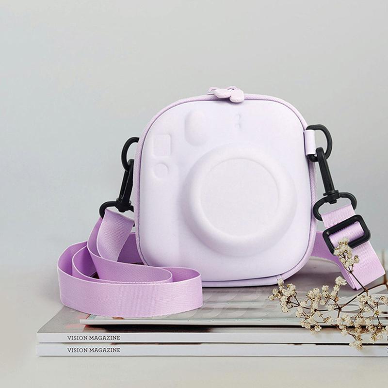 Carrying Shockproof Eva Camera Case Bag For Instax Mini 7+/8/9/11/12/40 Cameras Bag Adjustable Strap Camera Pocket