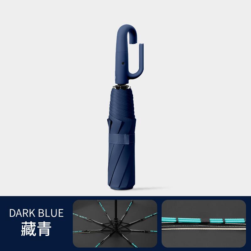 Large Umbrella, Automatic Umbrella, Weather and Rain Female Parasol, Enlarged Reinforcement Folding Umbrella, Thickened Rainstorm-proof