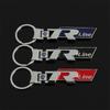 Car Styling Metal Keychain Badge Key Ring Accessories For Volkswagen VW R Golf Tiguan Jetta T-ROC Passat GTI Caddy Touran Arteon Mo0 8w