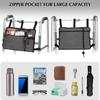 Multipurpose Wheelchair Side Storage Bag for Daily Use Waterproof and Sturdy Oxford Cloth Hanging Pack Household