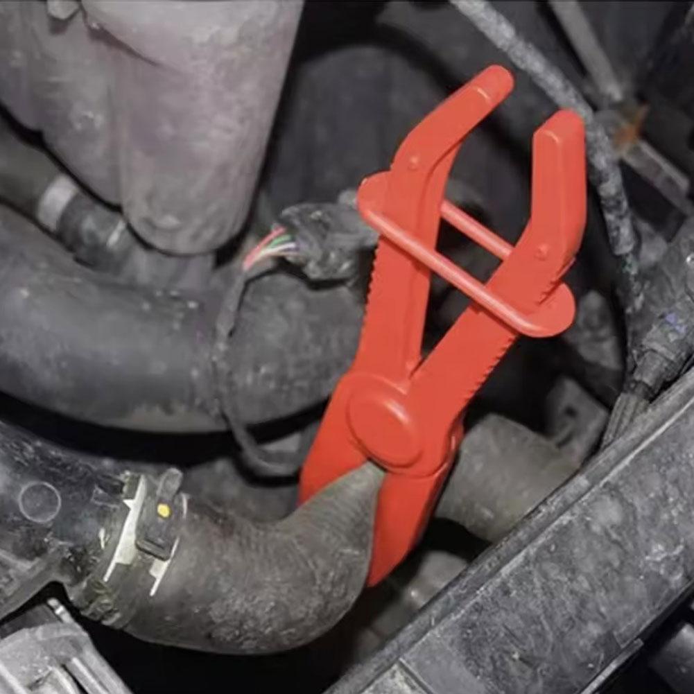 Hose Tube Clampc Pliers Tool Brake Fuel Water Line Clamp Pliers for Car Repair Hose Clamp Removal Hand Tool
