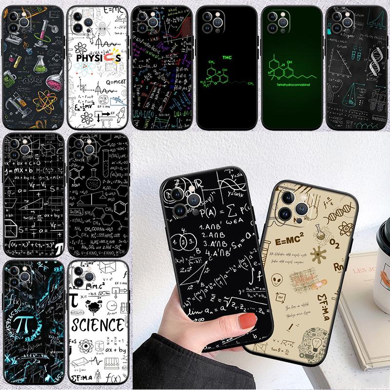 RP17 Chemical Maths Equation Formula New High-End Shell Phone Case for iPhone SE X XS XR 16E 17 11 Pro Max 8 7 6 6s Plus Air