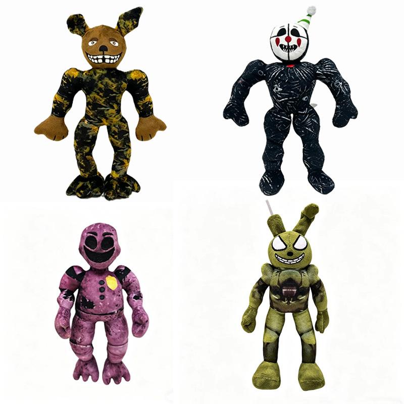 New Bite By Night Plush Doll Cute Anime Game Peripherals Horror Dog Killer Stuffed Toy Birthday Christmas Gift