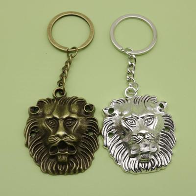 Portachiavi Ciondolo Testa di Leone - Design Semplice