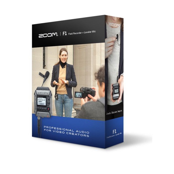 Enregistreur numérique - ZOOM - F1-LP - 2 pistes - Entrée micro/ligne - Port capsules ZOOM