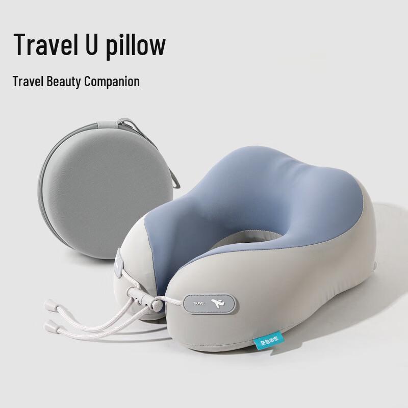 Portable Memory Foam U-Shaped Travel Pillow