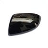 For Mazda 2 Front Left Driver & Right Passenger Side Wing Mirror Cover Cap Black