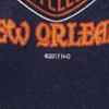Harley Davidson Back Print BOURBON STREET Short Sleeve T-shirt XL Navy Men's Used