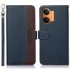 Portemonnaie-Hülle für Poco X8 Pro Max 5G - Leder/PU, Blau, Mit Lanyard