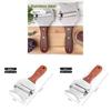 Modern Stainless Steel Truffle Slicer With Wooden Handle Multifunction Cheese And Chocolate Cutter For Gourmet Cooking