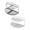 2 Layer Desktop Organizer Multifunction Folding Stable Makeup Storage Rack Spice for Home
