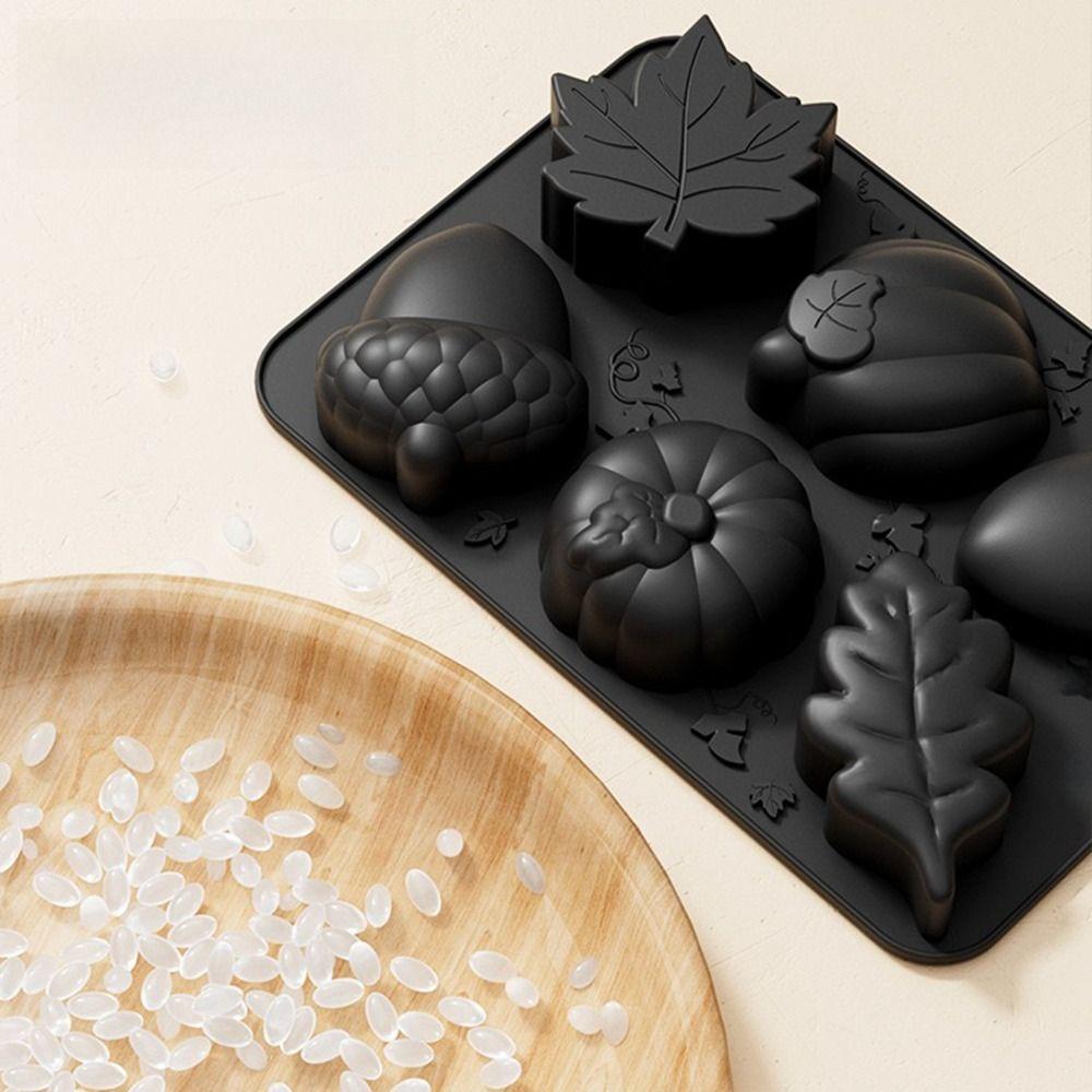 Kreative DIY Schokoladen-Dessertform 6-Kammer Backform Kuchenform Neue Kuchenform Backwarenherstellung