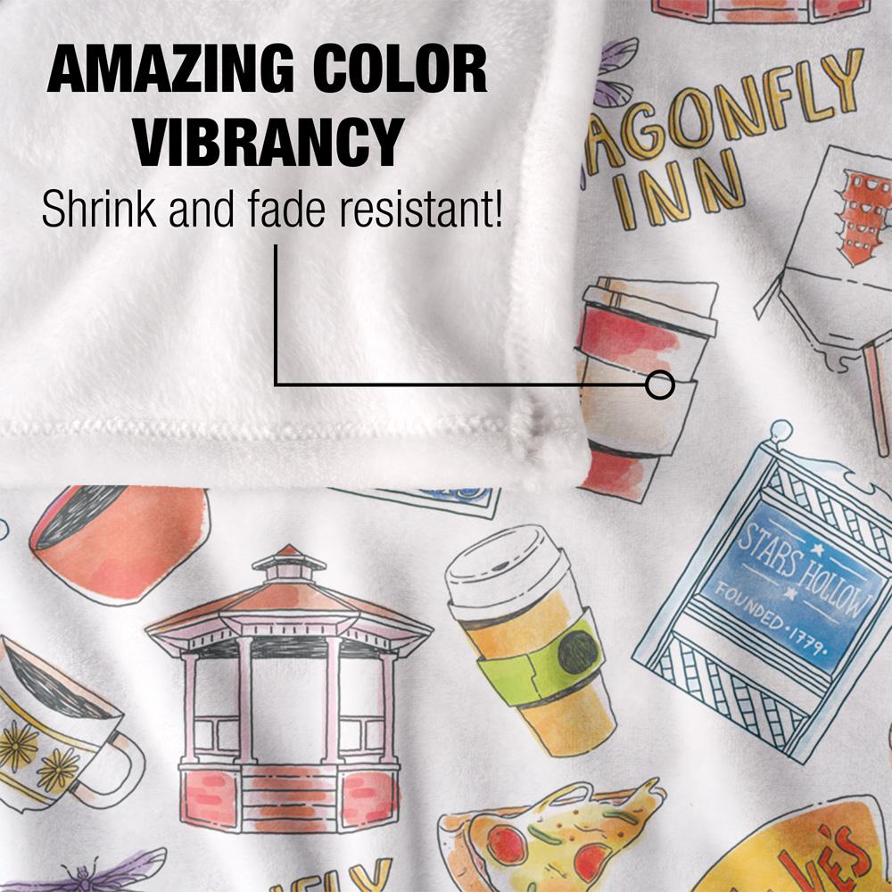 Gilmore Girls Icons Blanket