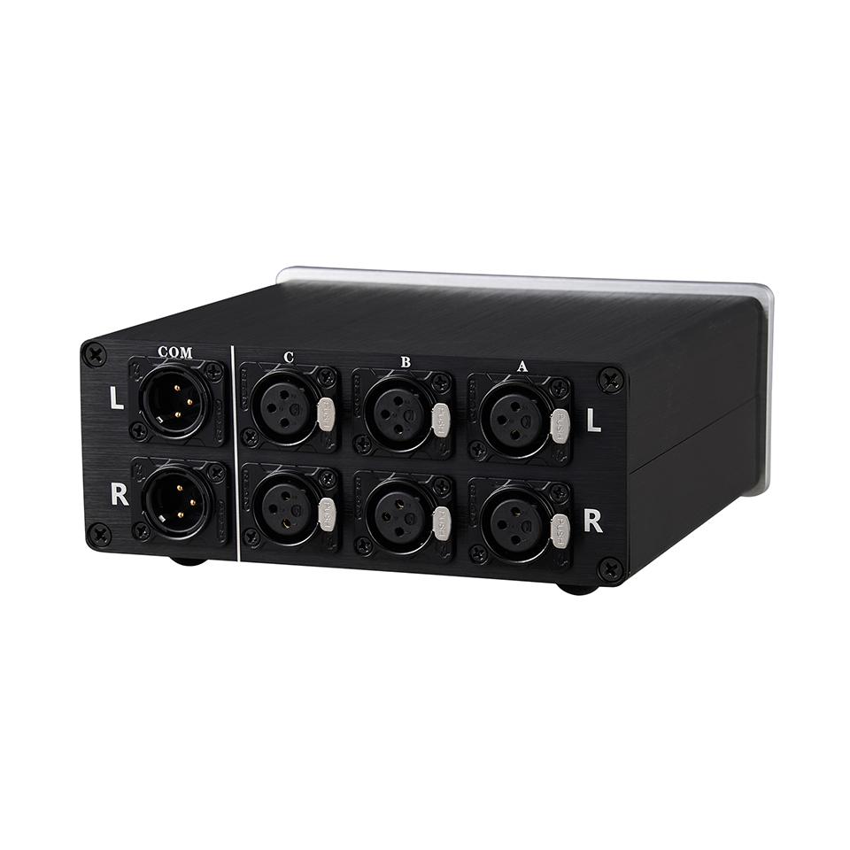 XLR Audio Switch Balanced Audio Signal