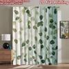 2D Flat Photography Backdrop Party Backdrop Flowing Green Leaves 100% Polyester Anniversary Perfect for Suitable for Indoor
