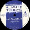 10inch Record KING ALPHA  CYRENIUS BLACK CONSCI  Jah Warrior  I Love Jah Jah JT10043 Jah Tubbys 2013 UK Reggae Ska  Dub Used