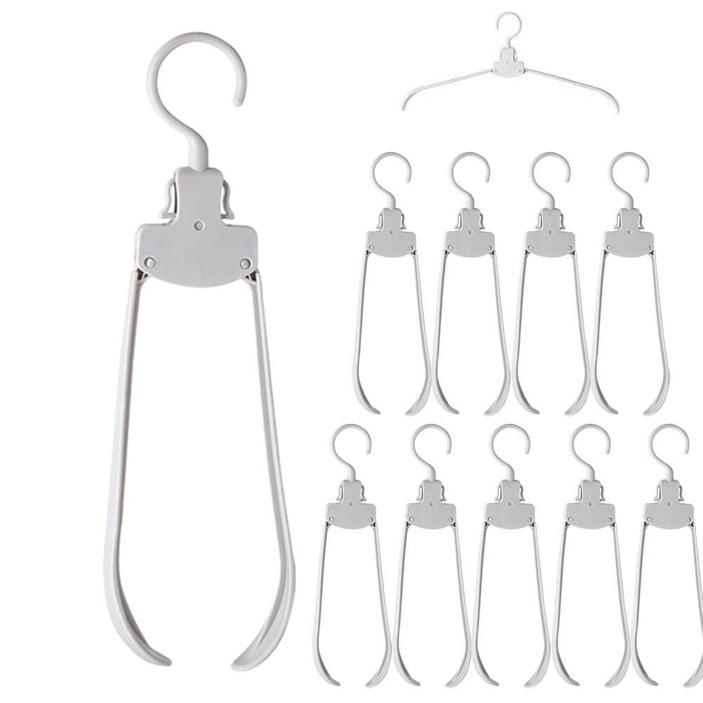 foldable hanger Household Non-slip Hanger, Thick And Wide Shoulder Plastic Drying Rack, Used To Hang Clothes Wholesalers