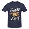 1 Piece Fatties Funny 100 Cotton Tshirt French Bulldog Tees Tops For Unisex