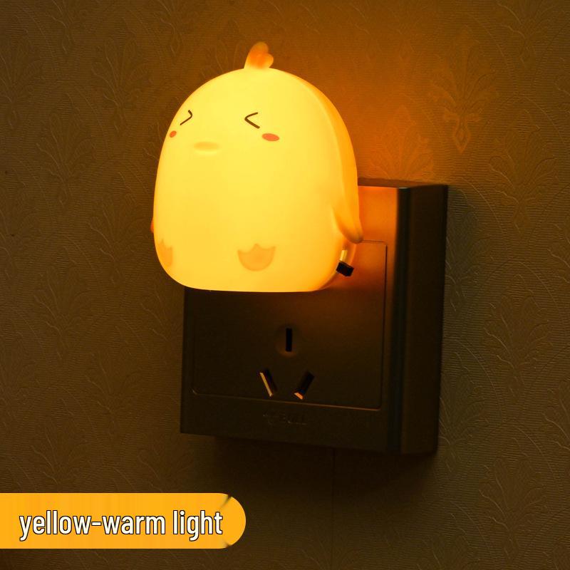 LED Cartoon Night Light with Socket Switch for Bedroom or Hallway