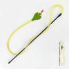 2pcs Feather Tassel Snake Cat Teaser Stick Pet Teasing Rod for Cats Toys Kitten Playing Scratch
