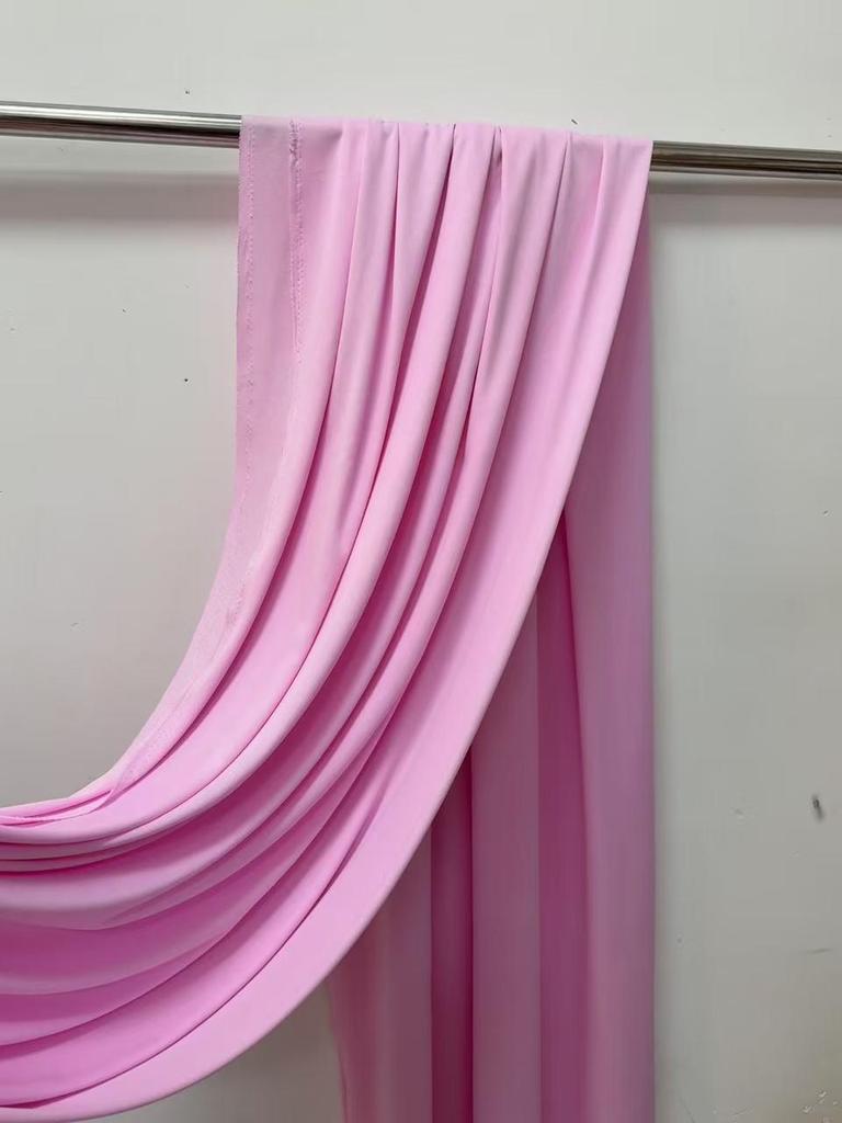 Matte Seiden-Stretch-Stoffe für Hochzeitsvorhänge und Hoteldekoration