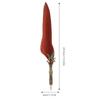 Stainless Steel Feather Quill Feather Shaft Engraved Dip Pen  Desktop Decoration