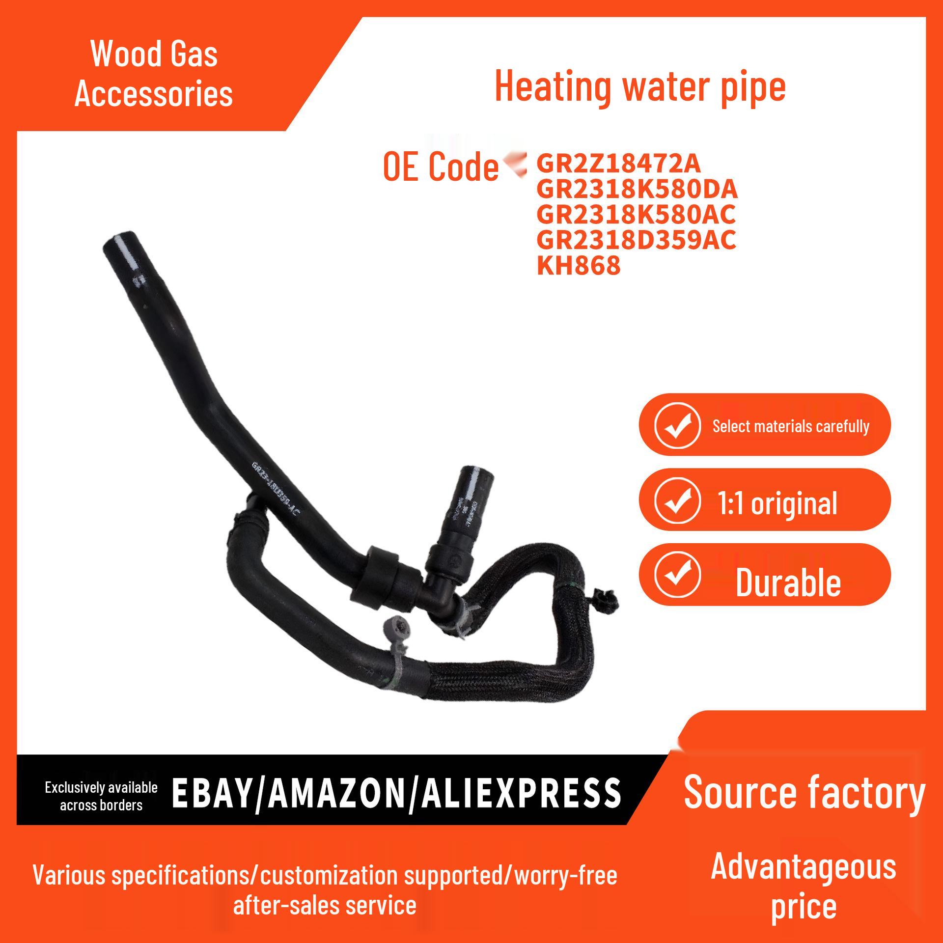 

GR2318K580AC Heater Water Pipe for 2017 Ford Taurus/Mondeo 2.0T Radiator Inlet pokess