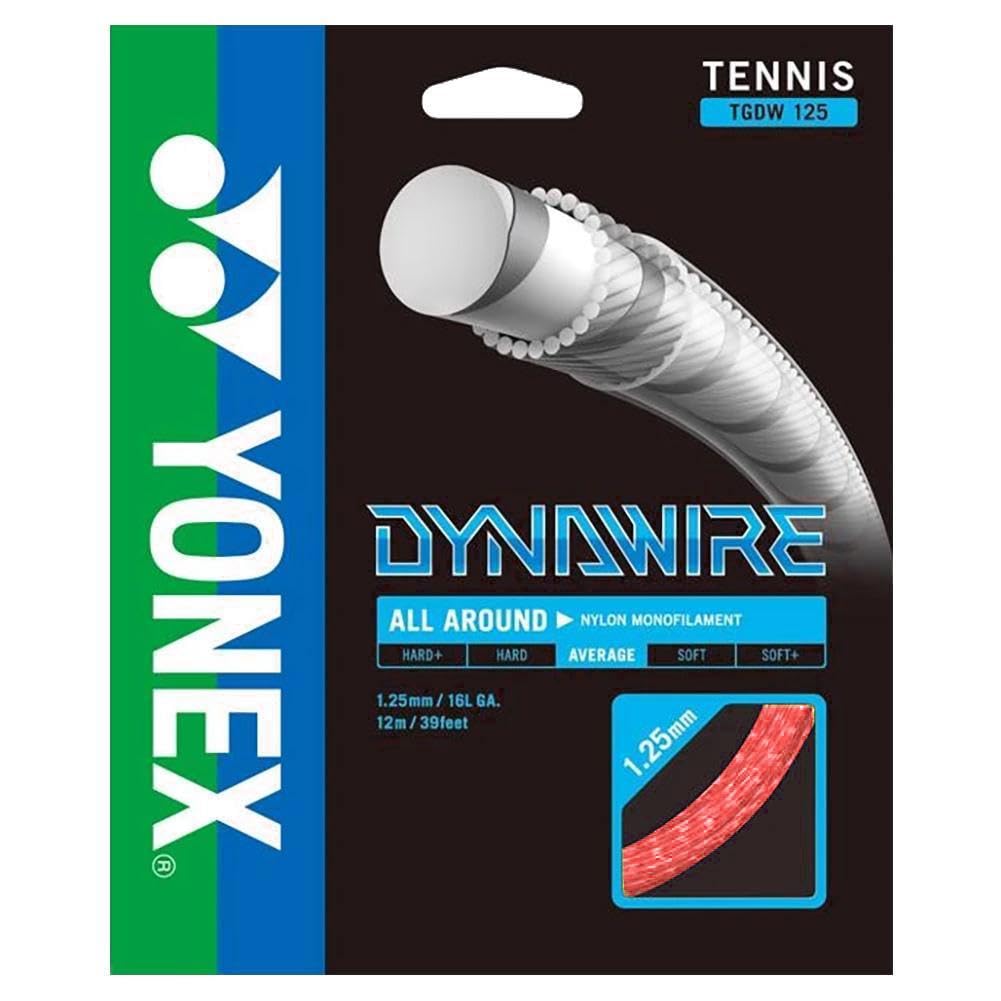 

YONEX Dynawire Tennis String (16 Red)