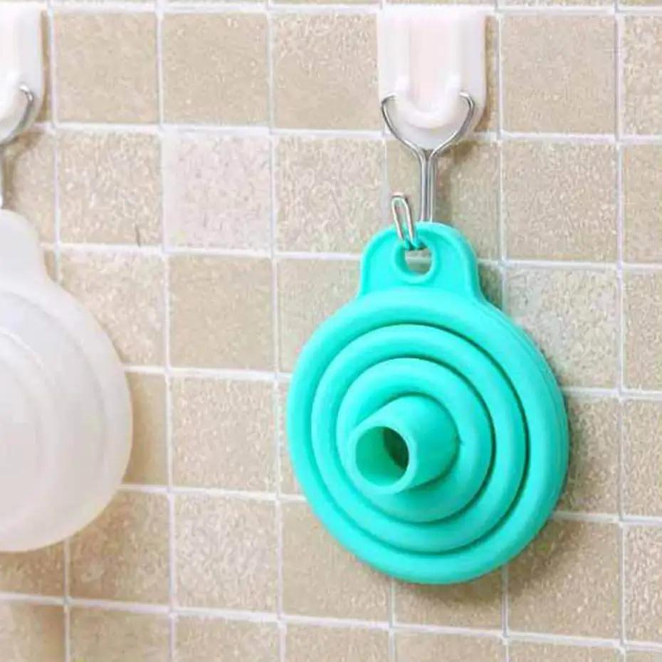 3-balení DIY diamantového příslušenství pro malování Praktický skládací silikonový trychtýřový zásobník na korálky Diamantové nástroje