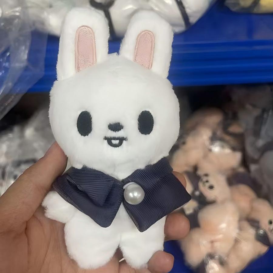 10cm Kpop Cartoon Stuffed Animal Plushies Stay Plush Doll Toys Kawaii Adults Fans Keychain Pendant Kid Gift Cuddly Fluffy Huggable Comfort Adorable