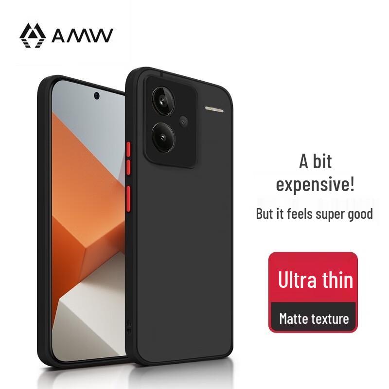 

AMW Ultra-Thin Frosted Phone Case for Redmi Note 13 Pro+