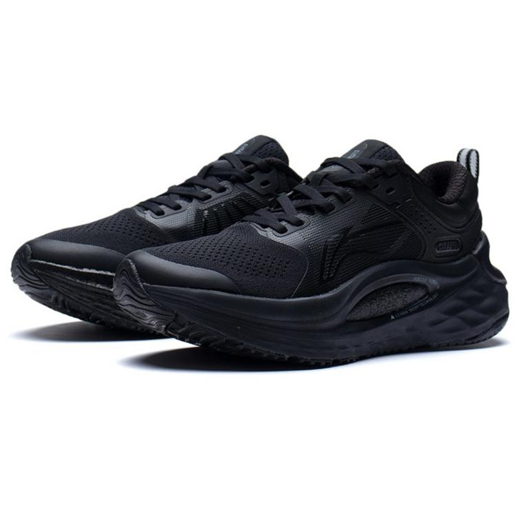 New LINING Furious Rider 6.0 Running Shoes Women's Low Top Black ARZS002-1