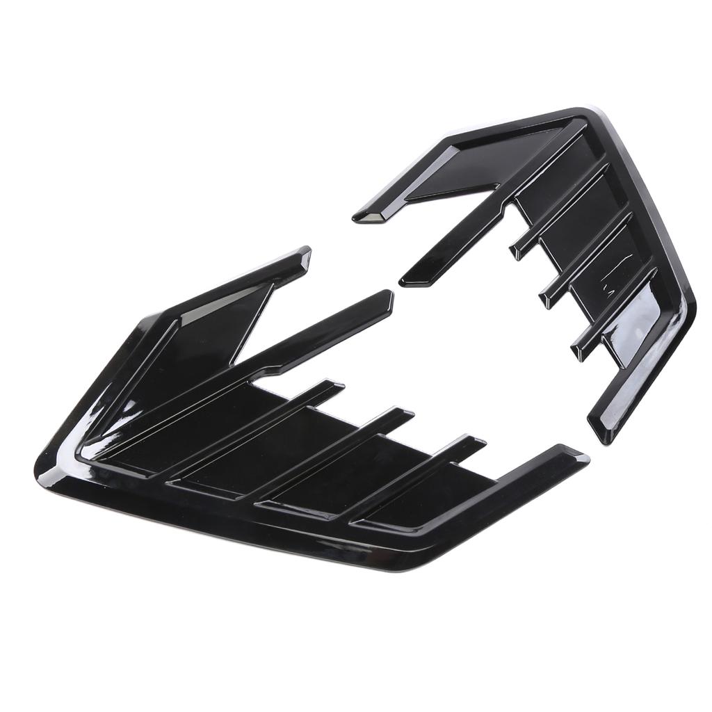 Universal 2pcs Car Fender Side Vents Decor Air Flow Intake Hole Grille Spoiler DIY Style Car Air Flow Intake Vent Hood