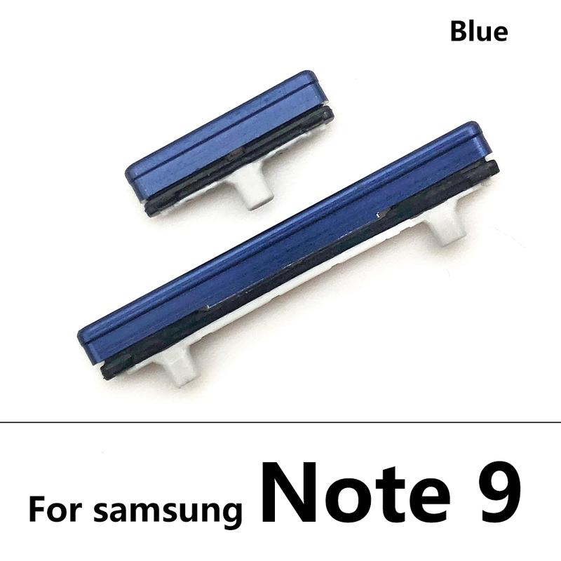 SIde Volume Button + Power ON / OFF Buttton Key Set Replacement Part For Samsung Note 9 10 Plus