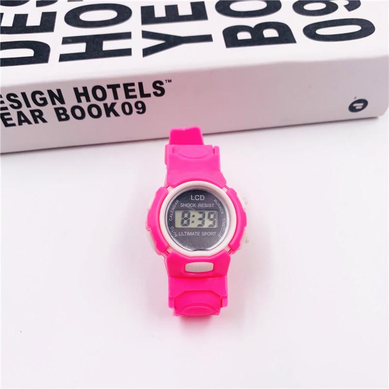 Kids' Cartoon Multi-color Electronic Watch - Unisex Gift for Students