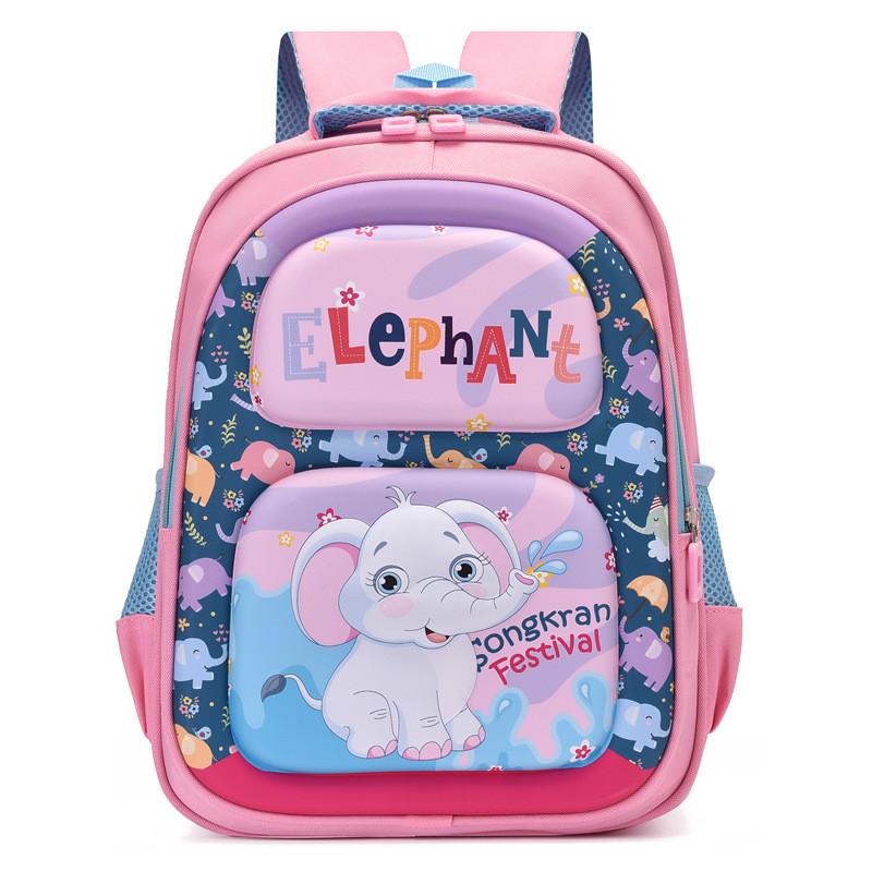 High-quality Oxford Fabric Kids Backpack Featuring Cute Animal Designs For School
