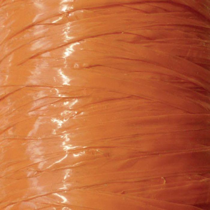 Raphia synthétique Orange 125 g