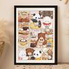 Coffee Panda 1000-Piece Wooden Jigsaw Puzzle: Stress-Relieving Fun Toy, Perfect Holiday Gift for Friends