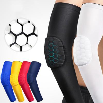 Padded Elbow Forearm Sleeves Compression Arm Protective Support