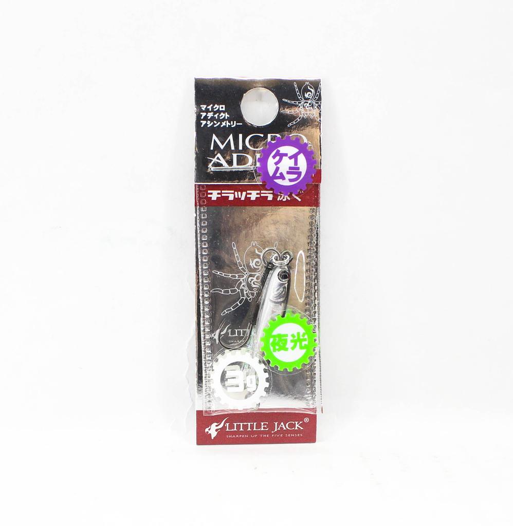 Little Jack Metal Jig Micro Adict Asymmetry 35mm 3 grams 07 (8624)