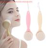 Exfoliating Face Brush, Face Cleansing Brush for Lady, Face Cleaning Handle Facial Washing Brush for Women