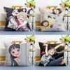Fair Island Classical Sweater Pattern Pillow Case Anti-dustmite Pillowcase Invisible zipper silky short plush Sofa cushion cover