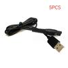 1/3/5Pcs Universal 5V Power Cord For S1112 S5831 S2306 S7832 S7837 S5830 X5000 Pq888 S1115 Shaver Charging Cable