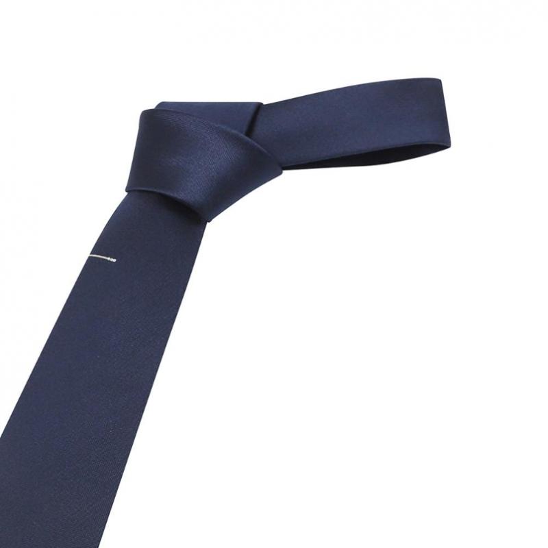 Daks Silk Blend Solid Cubic One Point Slim Tie Dmg1acf1216n1