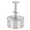 Hamburger Patty Maker 304 Stainless Steel Manual Burger Press Patty Making Mold for Beef Vegetables BBQ 10.15cm 4in