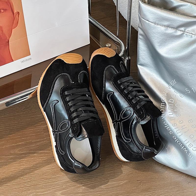 

Осенняя новая кожаная женская обувь на шнуровке, легкая спортивная и повседневная обувь, обувь для активного отдыха, для пеших прогулок, для хайкинга, для пешего туризма 35 чёрный