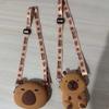 Zero Wallet Capybara Crossboday Bag Adjustable Straps Kawaii Animal Purse  Girls