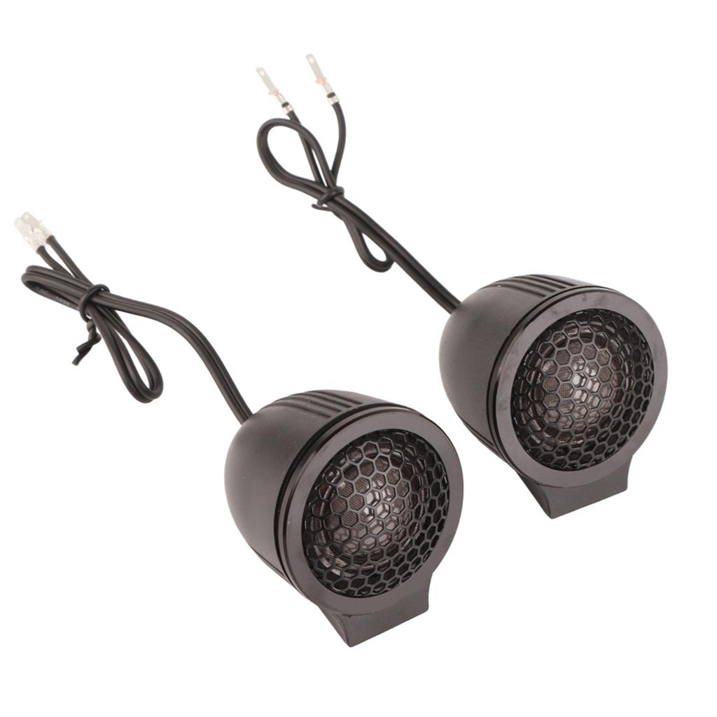 2 stücke 1in Audio Lautsprecher Dome Hochtöner Stereo Musik Hohe Empfindlichkeit für Auto Audio System