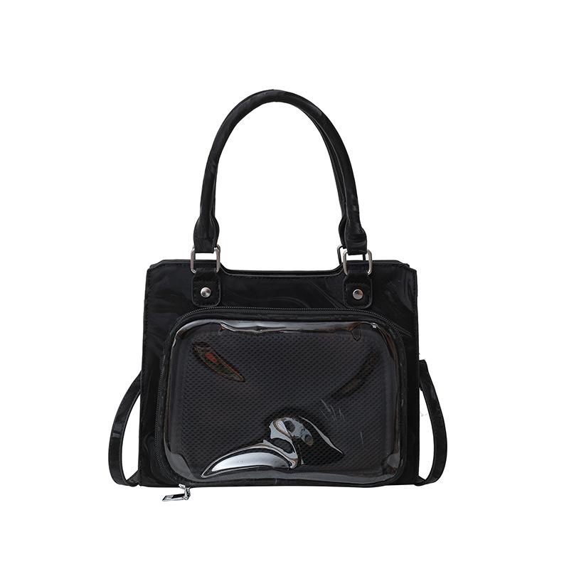 Japanese two-dimensional yuan handbag woman 2025 new girl soft girl shoulder crossbody pain bag portable commuter bag woman